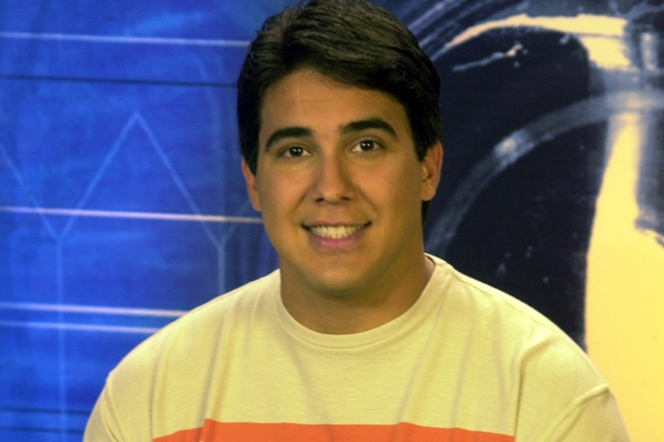 Apresentadores do Vídeo Show: André Marques. Crédito: Divulgação/TV Globo