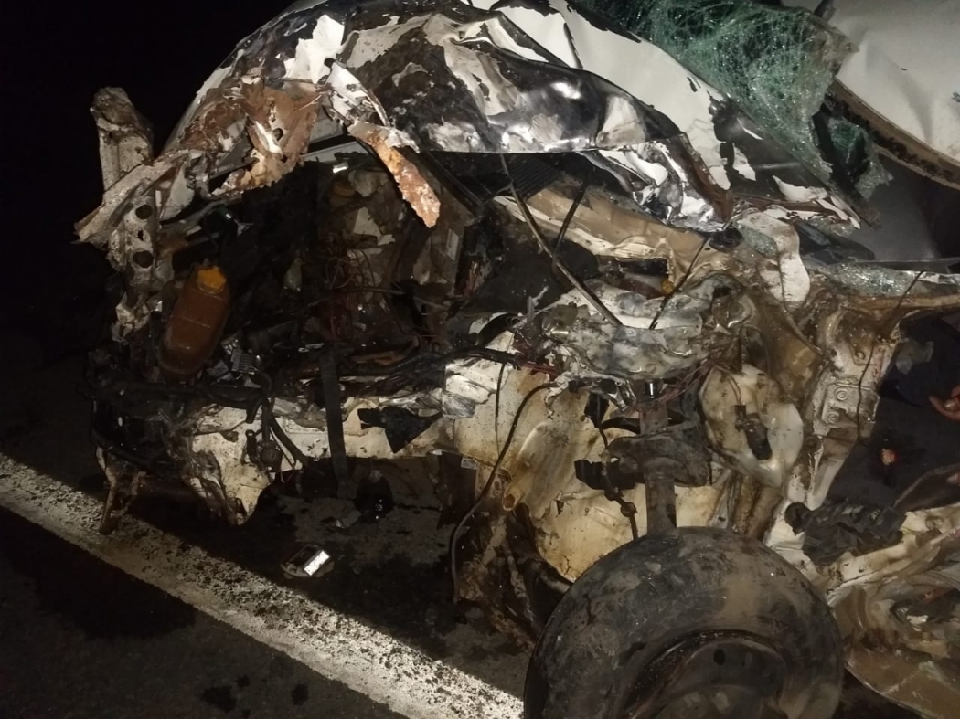 Acidente deixou um morto e um ferido na Serra. Crédito: Internauta | Gazeta Online