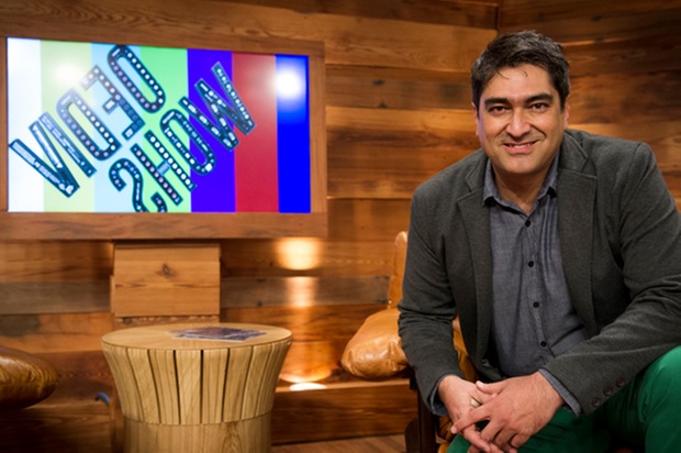 Apresentadores do Vídeo Show: Zeca Camargo. Crédito: Divulgação/TV Globo