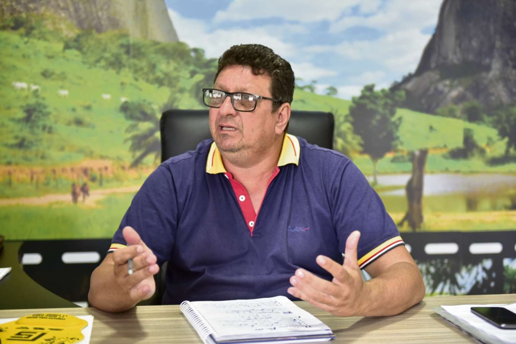 "Confiamos no trabalho da polícia, por isso queremos que ela fique ainda mais próxima da população, para conter essa onda de violência" Lauro Vieira,Prefeito de Boa Esperança. Crédito: Marcelo Prest