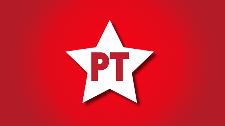 Partido dos Trabalhadores PT. Crédito: Divulgação
